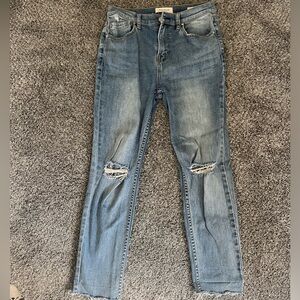 Pacsun ripped knee mom jeans